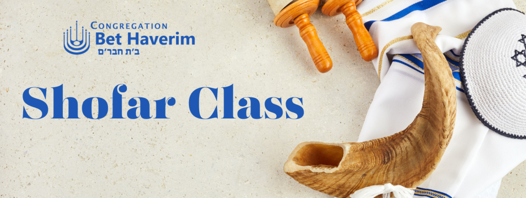 Shofar Class Website Header